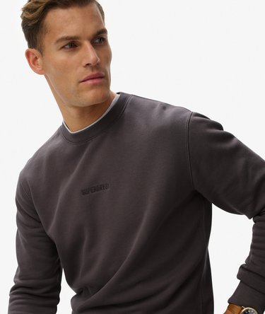 Micro Logo Crew Sweatshirt Image 2