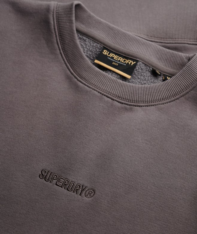 Micro Logo Crew Sweatshirt