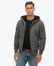 Borg Lined Zip Hoodie