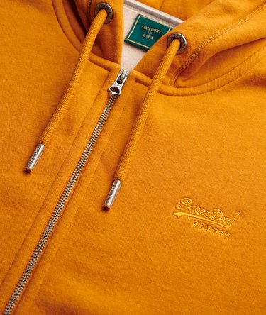 Vintage Logo Embroidered Zip Hoodie Image 6