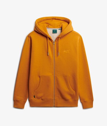 Vintage Logo Embroidered Zip Hoodie Image 7