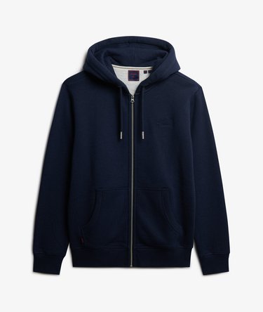 Vintage Logo Geborduurde Zip Hoodie Image 7