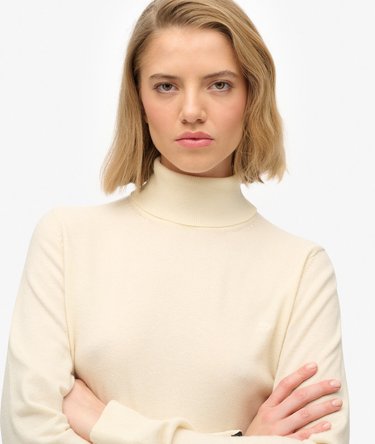Classic Turtle Neck Jumper Image 4