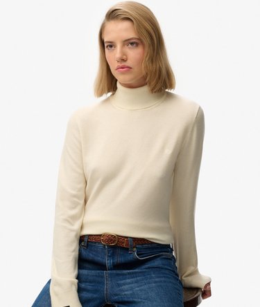 Classic Turtle Neck Jumper Image 2