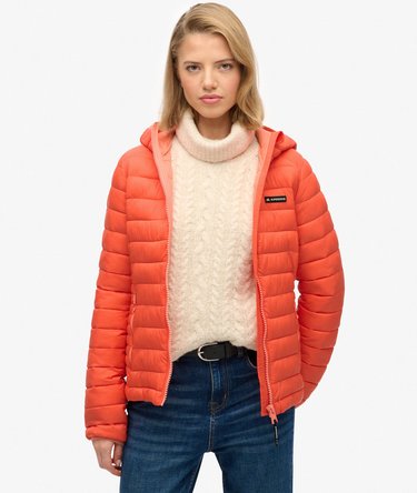 Gewatteerd Fuji Lite jack met capuchon Image 1