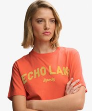 Lockeres, kastiges Outdoor Location T-Shirt