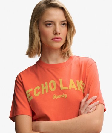 Lockeres, kastiges Outdoor Location T-Shirt Image 2