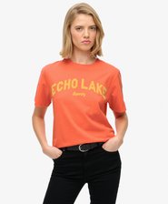 Lockeres, kastiges Outdoor Location T-Shirt