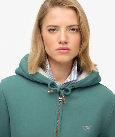 Essential Borg Lined Zip Hoodie Image 4