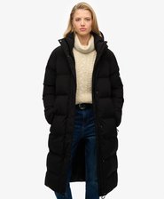 Hooded Longline Puffer Jacket
