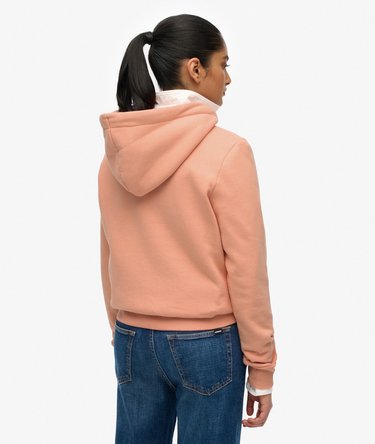 Sweat &agrave; capuche m&eacute;tallis&eacute; Vintage Logo Image 5