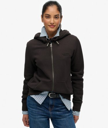 Athletic Essentials Logo Zip Hoodie Image 1