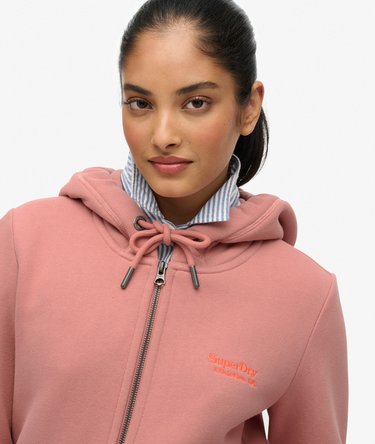 Athletic Essentials Logo Zip Hoodie Image 4