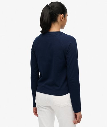 Essential Logo Long Sleeve Top Image 5