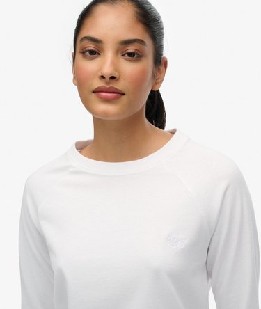 Essential Logo Long Sleeve Top Image 4
