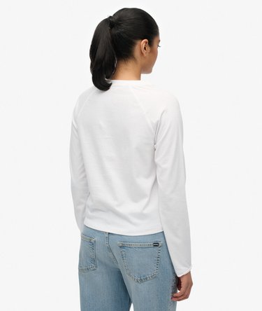Essential Logo Long Sleeve Top Image 5