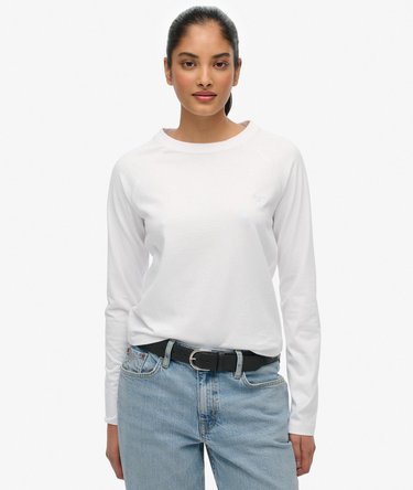 Essential Logo Long Sleeve Top Image 1
