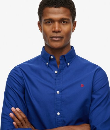 Klassisches Oxford-Langarmhemd Image 4