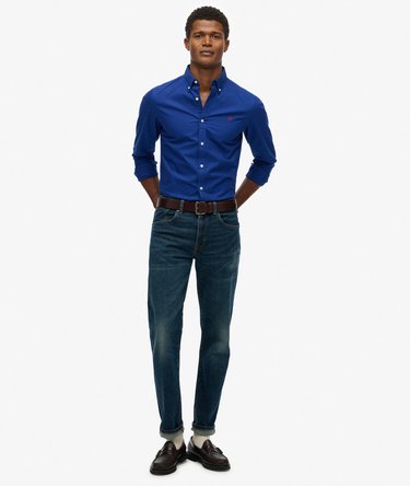 Klassisches Oxford-Langarmhemd Image 3