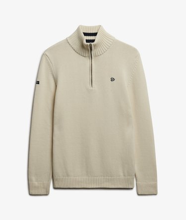 Pull en maille de coton à col camionneur Image 6