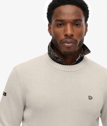 Preppy Cotton Jumper Image 4