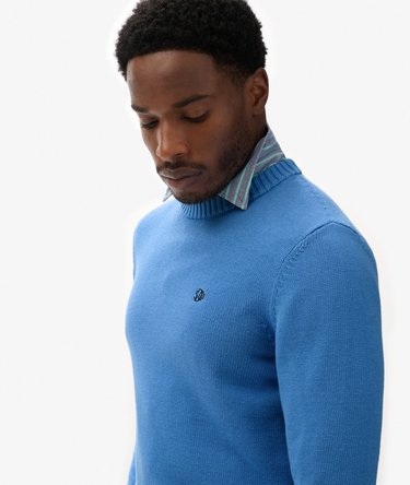 Preppy Cotton Jumper Image 1