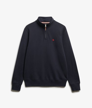 Maglione con mezza zip Preppy Image 6