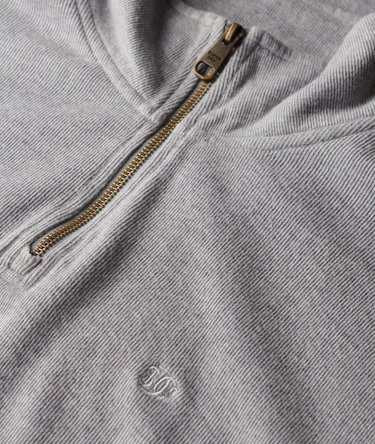 Ribbed Half Zip Jumper Image 6