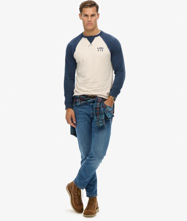Vintage Athletic Baseball Top Image 3