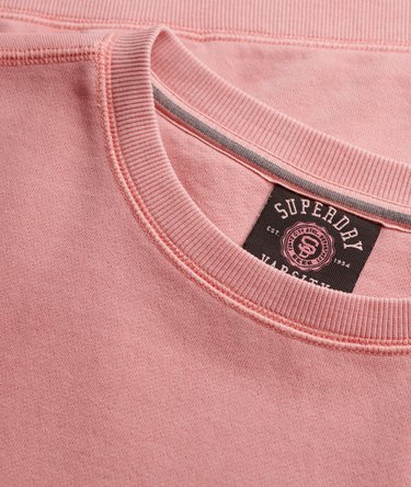 Essential Logo Garment Dyed Crew Sweatshirt Image 6