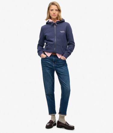 Athletic Essentials Logo Zip Hoodie Image 3