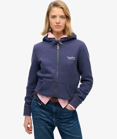 Athletic Essentials Logo Zip Hoodie Image 1