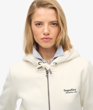 Athletic Essentials Logo Zip Hoodie Image 4