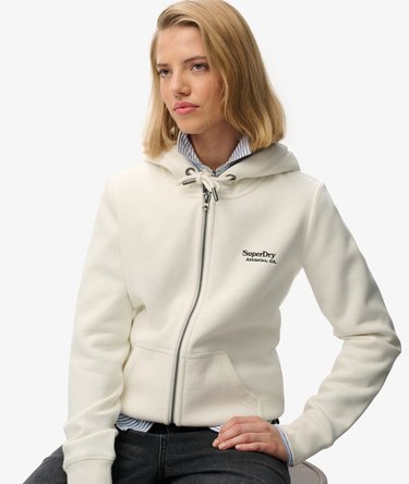 Athletic Essentials Logo Zip Hoodie Image 2