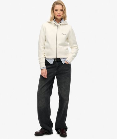 Athletic Essentials Logo Zip Hoodie Image 3