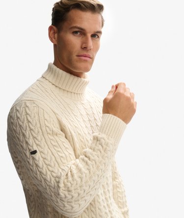 Maglione con collo alto a trecce Jacob Image 2