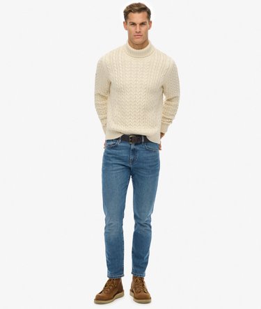 Maglione con collo alto a trecce Jacob Image 3