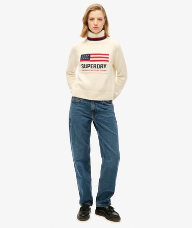 Americana gebreide coltrui Image 4
