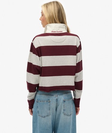 Polo de rugby rayé court Athletic Essentials Image 5