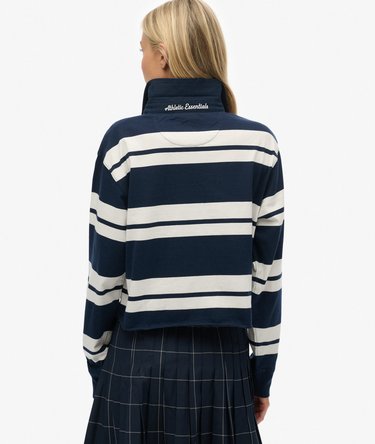 Polo de rugby rayé court Athletic Essentials Image 5