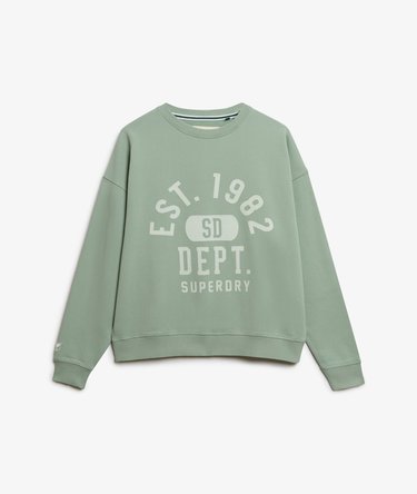 Athletic Essentials Relaxed Crew Sweatshirt Image 8
