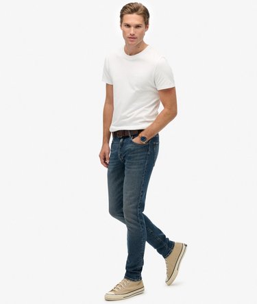 Organic Cotton Vintage Slim Jeans Image 3
