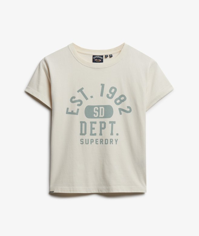 Athletic Graphic Fitted T-Shirt