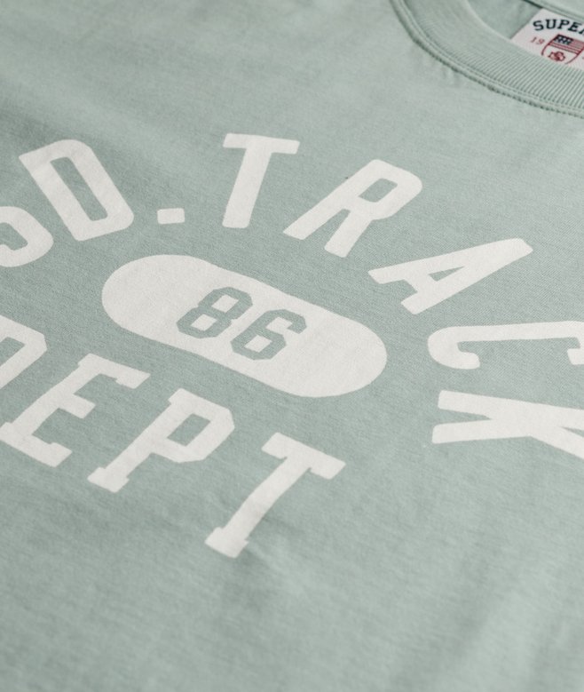 Athletic Graphic Fitted T-Shirt