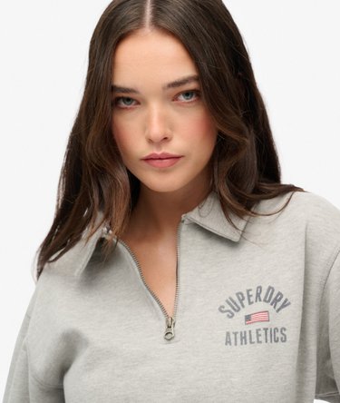 Athletic Pull Col Zippé Mi-Hauteur Image 4