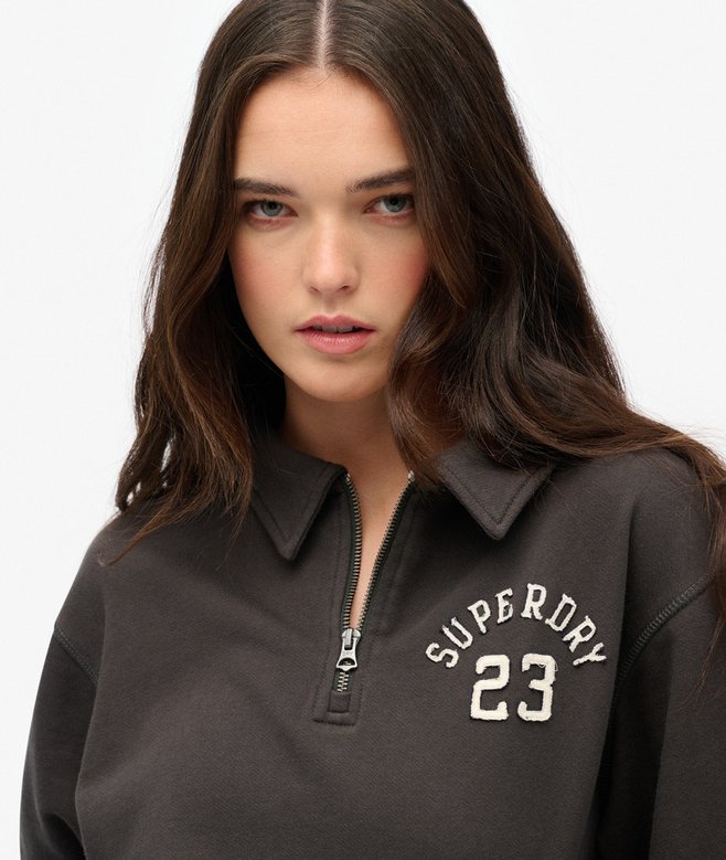 Athletic Essentials Collared Half Zip Sweatshirt