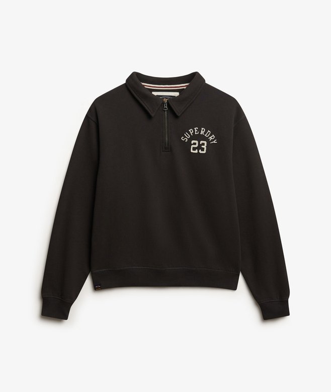 Athletic Essentials Collared Half Zip Sweatshirt