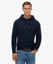 Vintage Logo Kapuzenpullover mit Stickerei