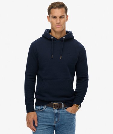 Vintage Logo Kapuzenpullover mit Stickerei Image 1