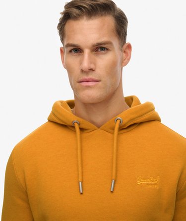 Vintage Logo Broderad Huvtröja Image 4